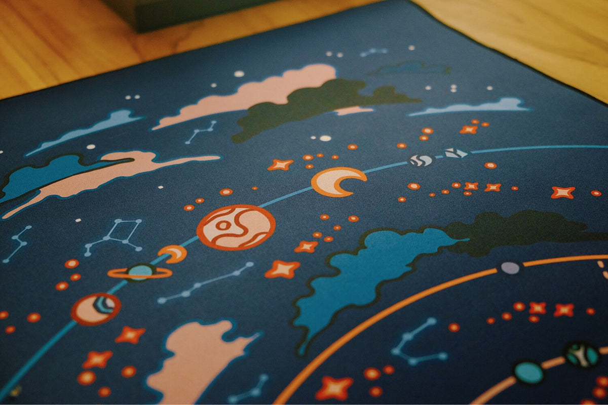 Moon System Desk Mat – Meyoco Studio